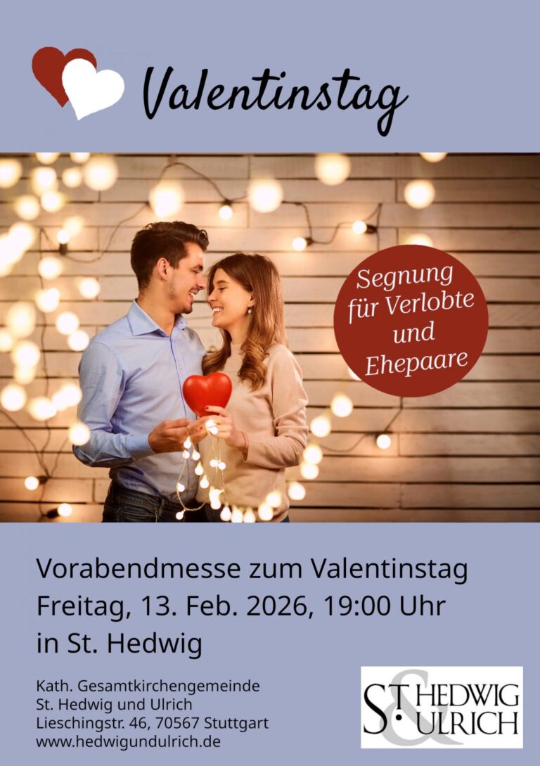 Paarsegnung am Vorabend des Valentinstag