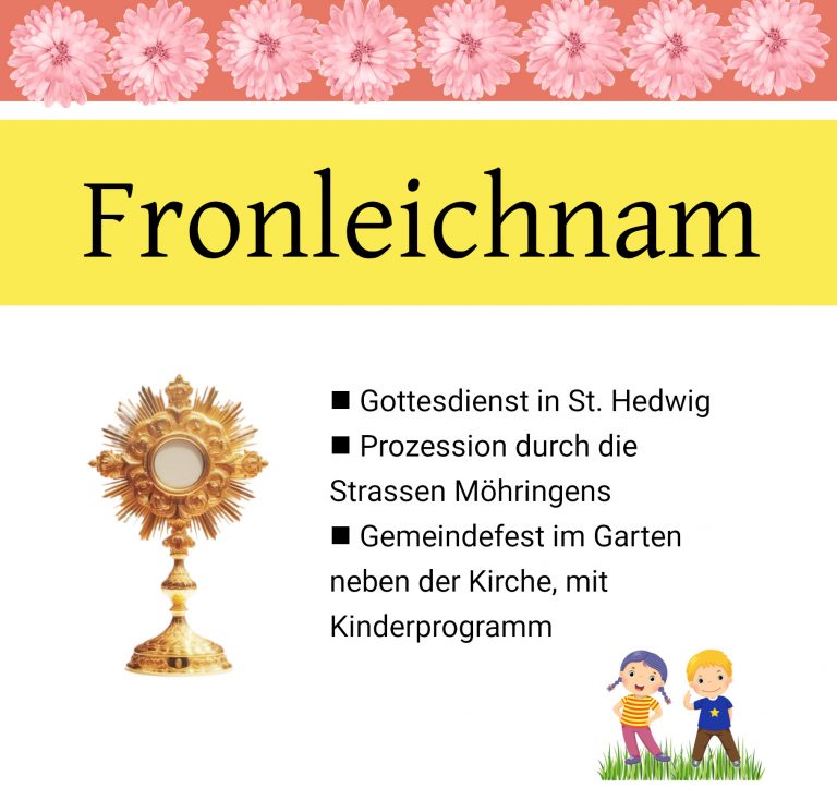Fronleichnam der Gesamtkirchengemeinde