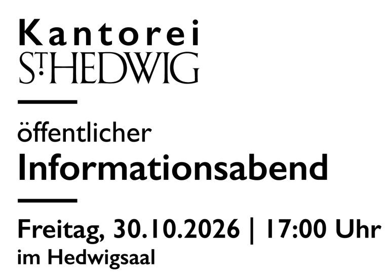 Das Kantorenamt – ein öffentlicher Infoabend